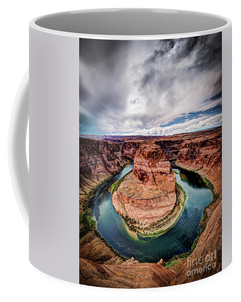 Arizona Coffee Mug featuring the photograph Horseshoe Bend 1205 by Kenneth Johnson