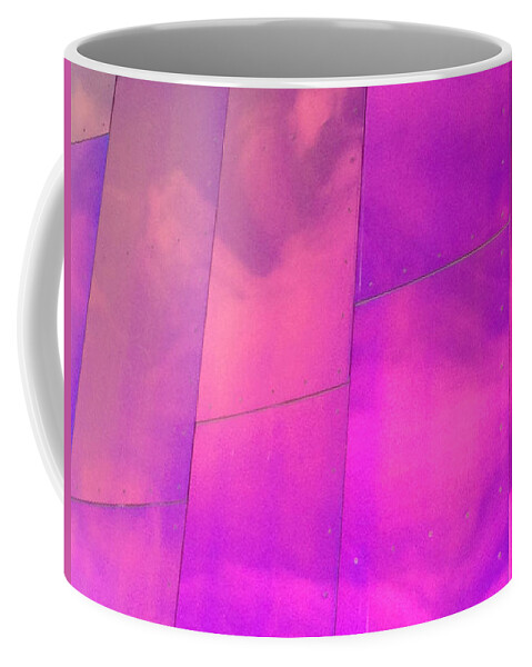 Clouds Coffee Mug featuring the photograph Hot Pink Clouds by Juliette Becker