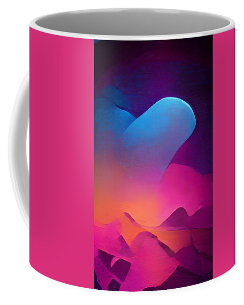  Coffee Mug featuring the digital art Hot Stuff Too by Rod Turner