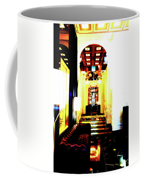 Hotel Coffee Mug featuring the photograph Hotel Interior In Warsaw, Poland by John Siest