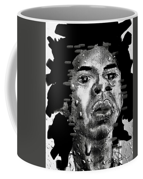  Coffee Mug featuring the mixed media HOV by Angie ONeal