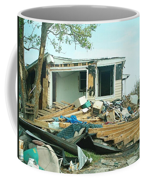  Coffee Mug featuring the photograph Hurricane Katrina Series - 5 by Christopher Lotito