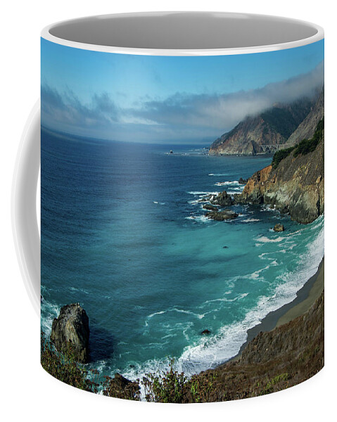 Ocean Coffee Mug featuring the photograph Hwy 1 Road Trip by Stephen Sloan