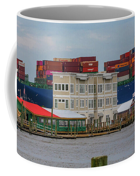 Southport Coffee Mug featuring the photograph Hyundai Hope Comes to Southport by Nick Noble