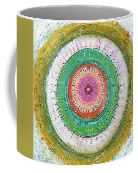 Determined Coffee Mug featuring the painting I Am Determined by Tanielle Childers
