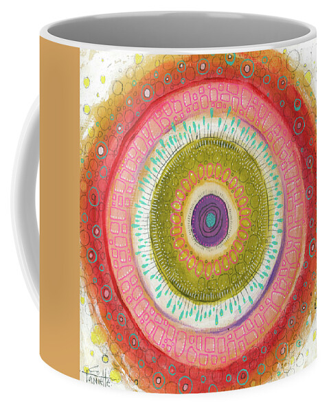 Passionate Coffee Mug featuring the painting I Am Passionate by Tanielle Childers