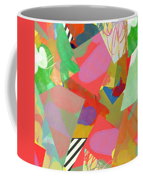 Abstract Coffee Mug featuring the digital art I know you, I live you by Steve Hayhurst