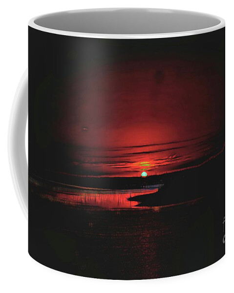 Abstract Coffee Mug featuring the photograph I Rise Up by Diana Mary Sharpton