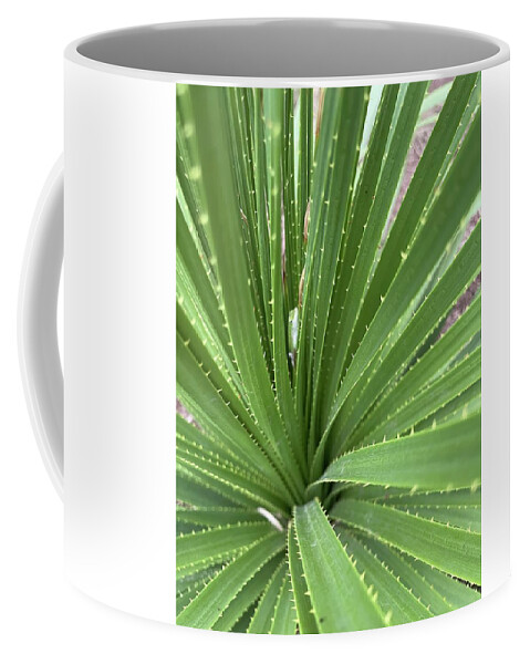 Lizard Coffee Mug featuring the photograph I Spy With My Little Eye Something That is Green by Tanya White