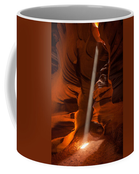 Antelope Canyon Coffee Mug featuring the photograph Illuminati by Peter Boehringer