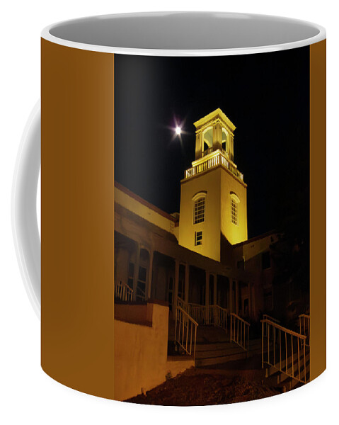 Architecture Coffee Mug featuring the photograph Immanuel Presbyterian Church Albuquerque New Mexico by Mary Lee Dereske