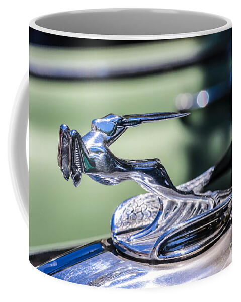 Hood Ornament Coffee Mug featuring the photograph Impala Hood Ornament by Vivian Krug Cotton