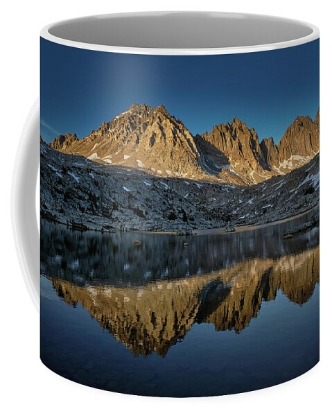 Eastern Sierra Coffee Mug featuring the photograph Imperfect Reflection by Romeo Victor