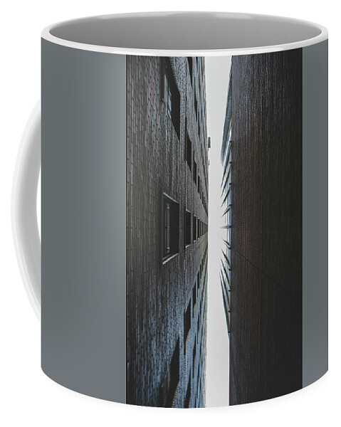 Mountain Coffee Mug featuring the photograph In Between the Cracks by Go and Flow Photos