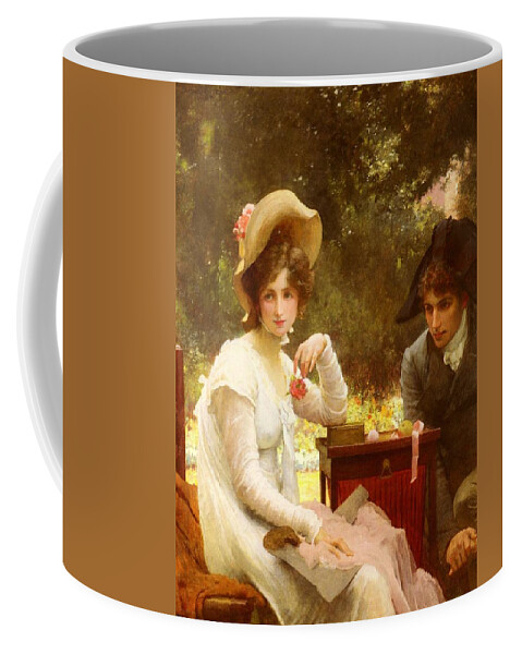 Marcus Coffee Mug featuring the painting In Love #1 by Marcus Stone