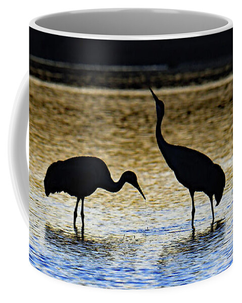 Usa Coffee Mug featuring the photograph In The Blue Waters by Jennifer Robin