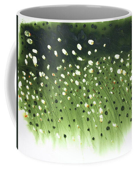  Coffee Mug featuring the painting 'In the Breeze 2' by Petra Rau