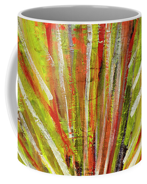 In The Sun Coffee Mug featuring the painting In the Light of the Sun by Tessa Evette