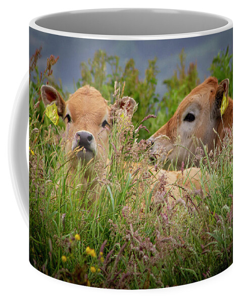 Long Coffee Mug featuring the photograph In The Long Grass II by Mark Callanan