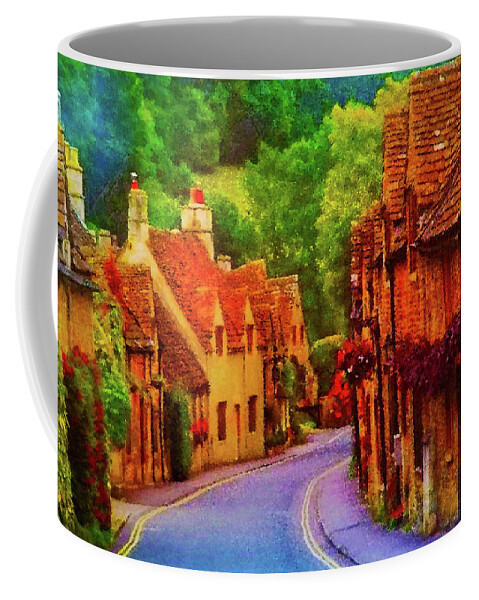 England Coffee Mug featuring the painting In The Shire by CHAZ Daugherty