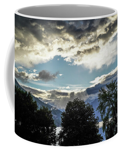 Incredible Coffee Mug featuring the photograph Incredible Sky Switzerland by Claudia Zahnd-Prezioso