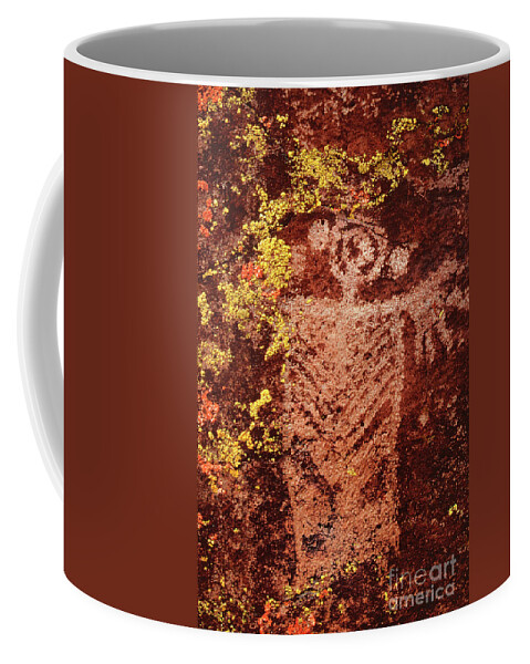 Dave Welling Coffee Mug featuring the photograph Indian Petroglyphs Little Petroglyph Canyon by Dave Welling