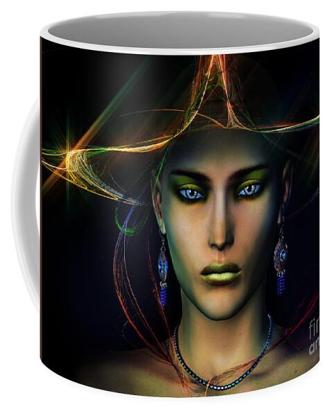 Individuality Coffee Mug featuring the digital art Indiviuality  . by Shadowlea Is