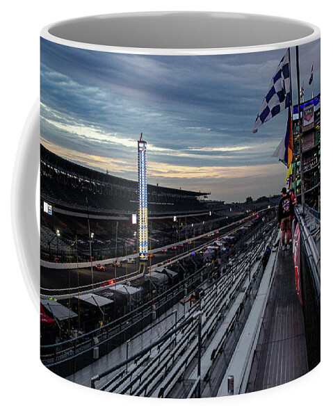  Coffee Mug featuring the photograph Indy Evening by Josh Williams