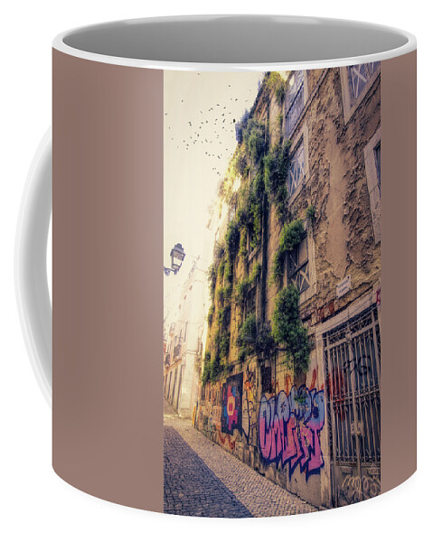 Old Building Coffee Mug featuring the photograph Infested house by Micah Offman