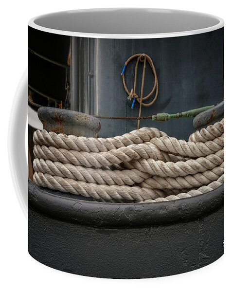 Rope Coffee Mug featuring the photograph Intertwined by Christopher Holmes