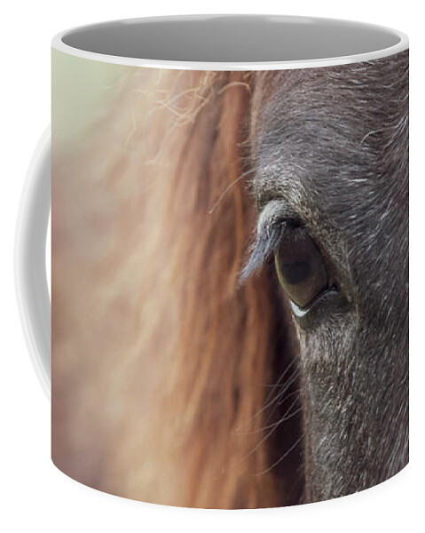 Horse Coffee Mug featuring the photograph Into the Soul by Holly Ross