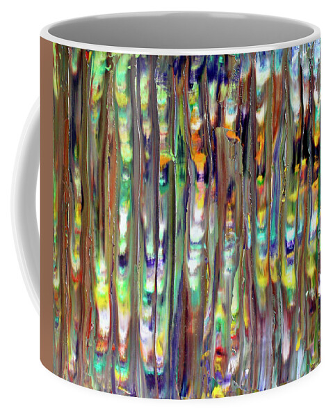 Woods Coffee Mug featuring the painting Into the Woods 2 by Teresa Moerer