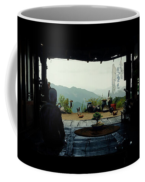 Another Life Coffee Mug featuring the digital art Another Life 1 by Aldane Wynter