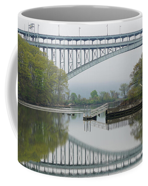 Inwood Coffee Mug featuring the photograph Inwood Hill Reflections by Cole Thompson