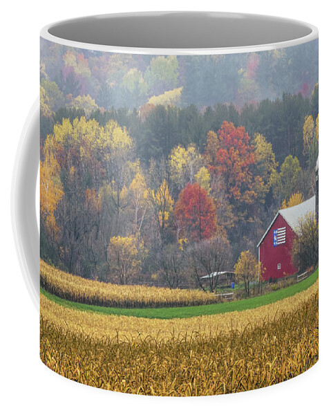  Coffee Mug featuring the photograph Iola Backroads 12 by Trey Foerster