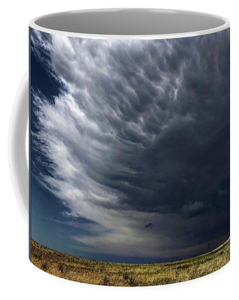 Iphonography Coffee Mug featuring the photograph Iphonography Clouds 1 by Julie Powell