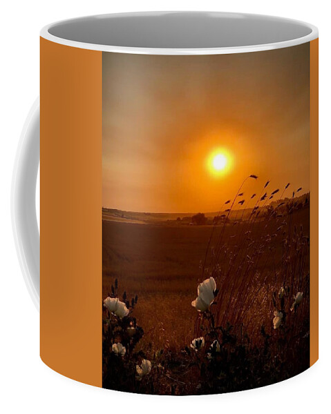 Iphonography Coffee Mug featuring the photograph iPhonography Sunset 1 by Julie Powell