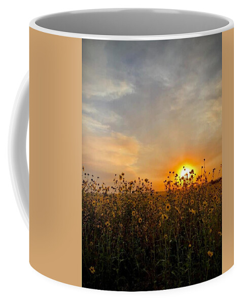 Iphonography Coffee Mug featuring the photograph iPhonography Sunset 3 by Julie Powell