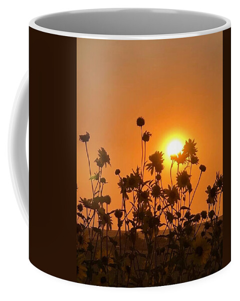 Iphonography Coffee Mug featuring the photograph iPhonography Sunset 4 by Julie Powell