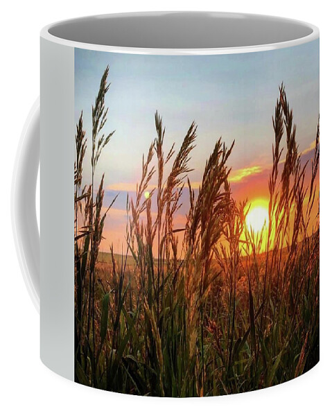 Iphonography Coffee Mug featuring the photograph Iphonography Sunset 5 by Julie Powell