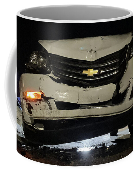 Crash Coffee Mug featuring the photograph Is That a Frown? by Lee Darnell