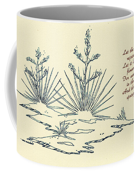Isiah 53 Coffee Mug featuring the drawing Isiah 53 by William Hart McNichols