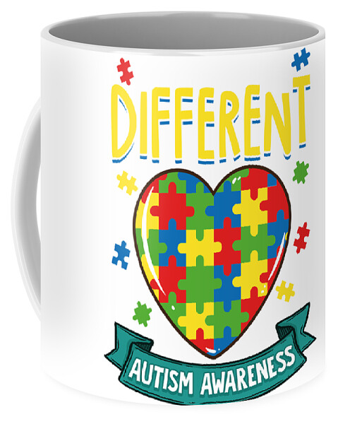 Autism Awareness Ok To Be Different Mug