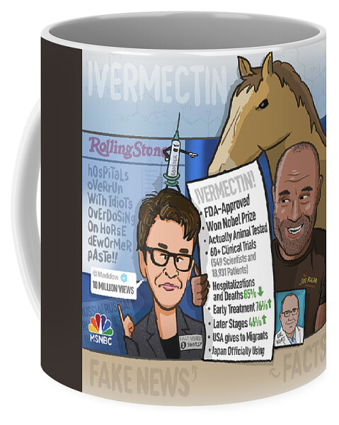Ivermectin Coffee Mug featuring the digital art Ivermectin by Emerson Design