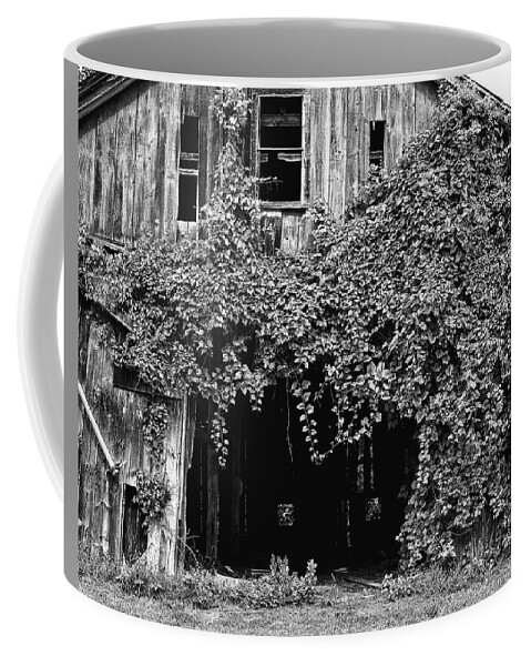 Barn Coffee Mug featuring the photograph Ivy Barn by Steven Nelson