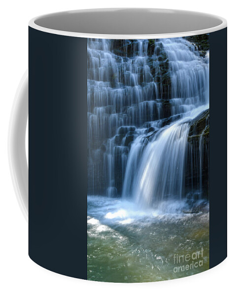 Jack Rock Falls Coffee Mug featuring the photograph Jack Rock Falls 12 by Phil Perkins