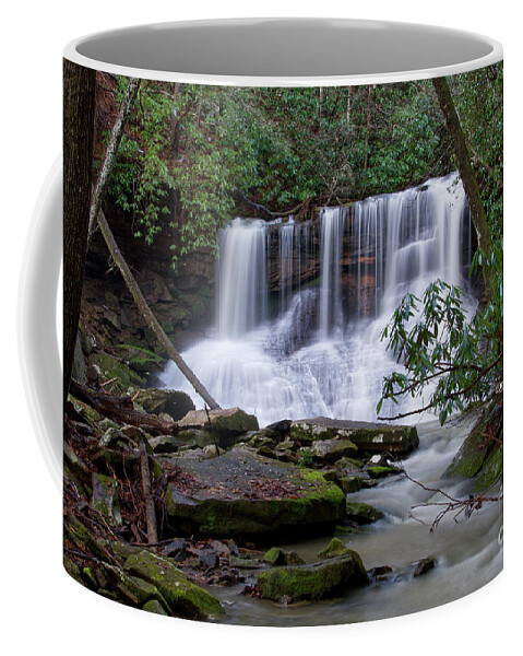 Jack Rock Falls Coffee Mug featuring the photograph Jack Rock Falls 23 by Phil Perkins