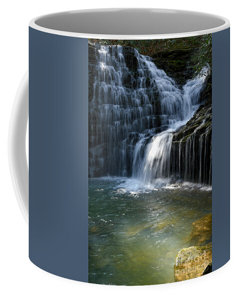 Jack Rock Falls Coffee Mug featuring the photograph Jack Rock Falls 9 by Phil Perkins