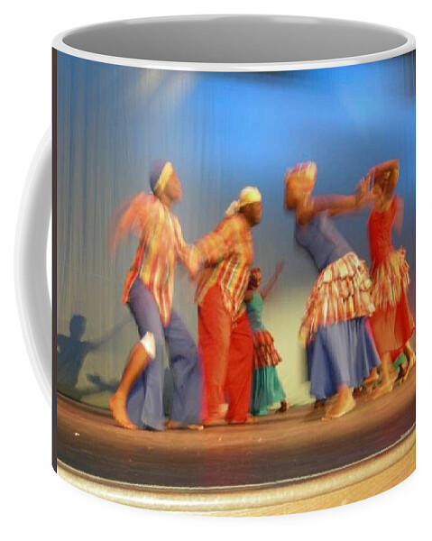Jankoonuu Coffee Mug featuring the painting Jamboree 2 by Trevor A Smith