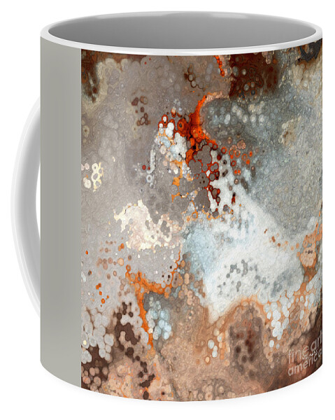 Red Coffee Mug featuring the painting James 4 7. Resist by Mark Lawrence